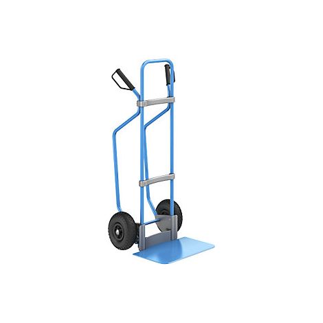 Carretilla saqueras con listones de deslizamiento  azul  A x