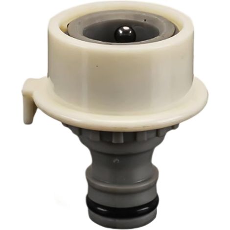 Raccord de tuyau, embout de robinet pour machine à laver, kit d'adaptateur universel à raccord rapide (PP+PVC) pour tuyaux d'arrosage, robinets et accessoires de machine à laver (1/5)