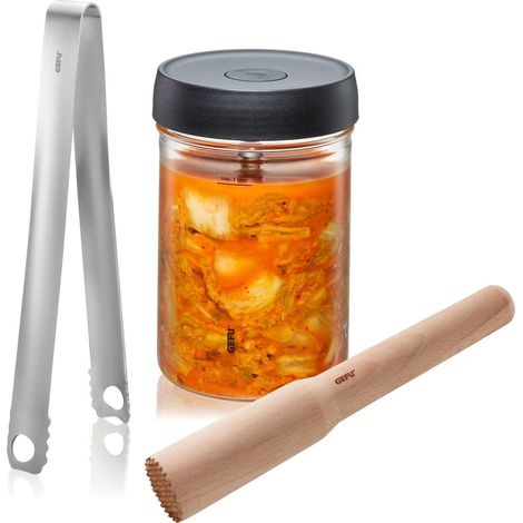 Npc-polska Nativo Set di fermentazione trasparente 1 litro