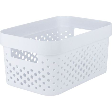 Zest 7house Mittlerer rechteckiger Aufbewahrungskorb 5,5 Liter