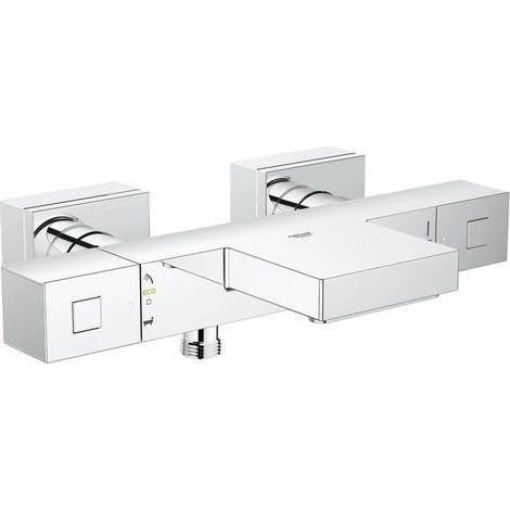 Grohe Grohtherm Cube Thermostat-Wannenbatterie, Ausladung 174mm, (1/5)