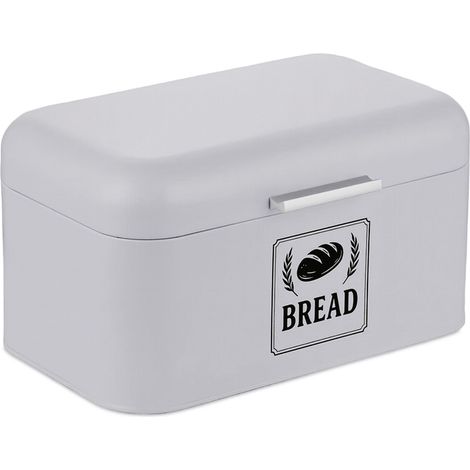 Boîte à pain avec couvercle, idéale pour le plan de travail, la cuisine et le rangement à domicile, offrant une organisation pratique et préservant la fraîcheur.-AquaForge (1/5)