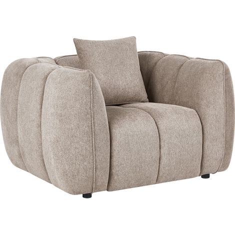 Sessel NESS Stoff Taupe