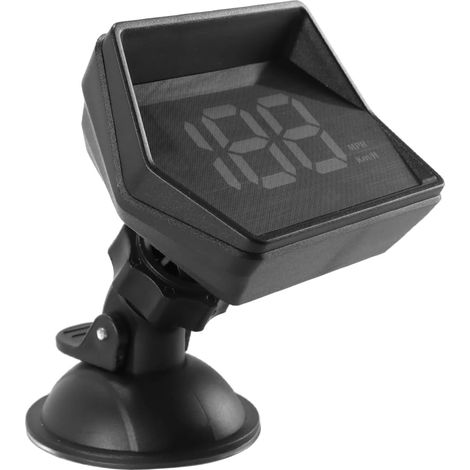 Affichage tête Haute H2 pour Voiture - Compteur de Vitesse numérique GPS avec Grande Police, Adaptateur de Charge USB pour Voiture, Camion, SUV et Moto (MPH/KM/H) (1/5)