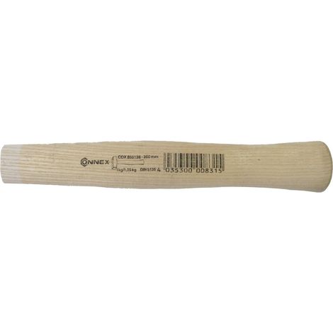 Connex Ersatzstiel für Fäustel COX850128 260 mm für 1000/1250 g Ersatzstiele für Hämmer