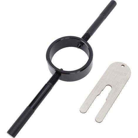 Ortviai Compresseur de Ressort de Fourche Moto en Aluminium XLB-1123-BK pour Fourches Upside Down (1/5)