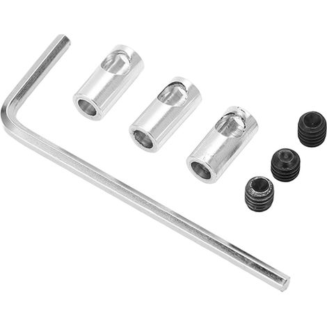 Adaptateur réducteur de pignon d'arbre moteur 3,175 mm à 5 mm pour conversion de pignons de moteur RC 3650, 550 et 540