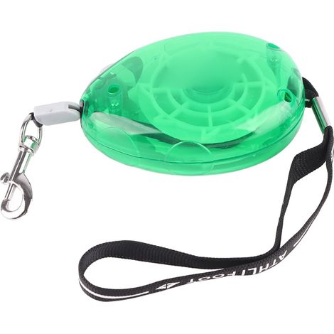 Halsband für kleine und mittelgroße Hunde, automatische Rollleine, Welpen-Zugkette (grün) (1/5)