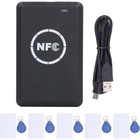 NFC-Lesegerät/Schreibgerät: Schnelle Reaktionszeit, präzise und stabiles Lesen, kontaktloses USB-NFC-Lesegerät (5 V)
