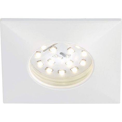 BRILONER 7235-016 - FARETTO DA ESTERNO DA INCASSO LED 1X5W 400LM QUDRATO IP44 (1/3)