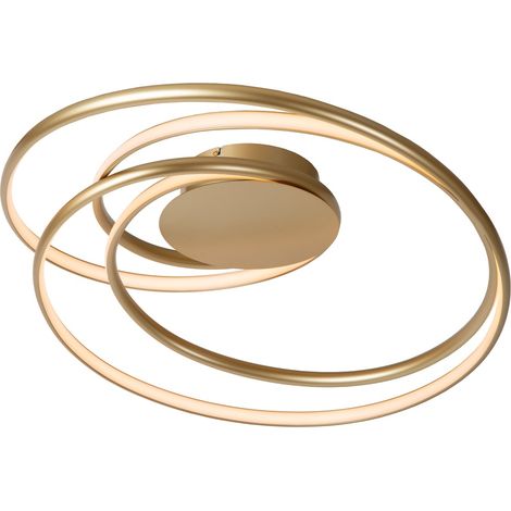 Lampe de plafond à design Sardana Curl Gold - 52100/54/02 (1/3)
