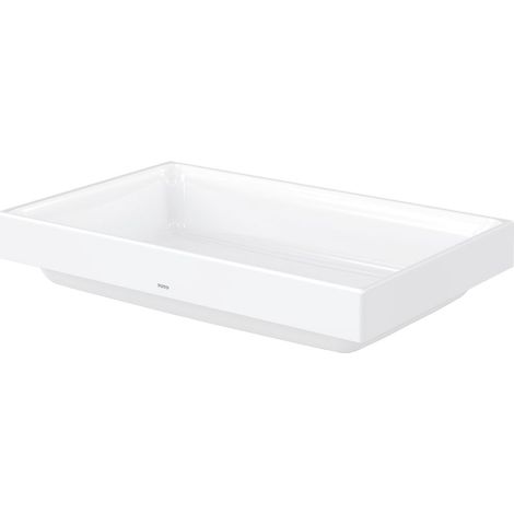 TOTO CS Aufsatzwaschtisch, ohne Hahnloch, mit Überlauf, (1/3)