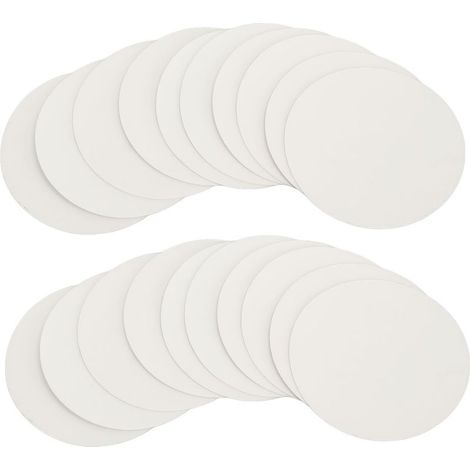 20 Pièces Patch de Réparation TPU Rond Transparent, Adhésif Fort Étanche pour Tentes, Matelas Gonflables et Bateaux Pneumatiques (1/5)