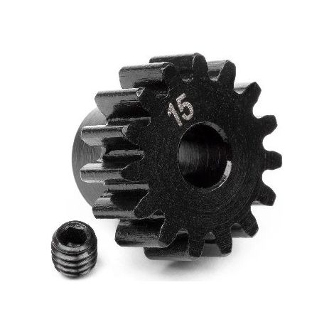 PINION GEAR 15 TOOTH (1M / 5mm SHAFT)