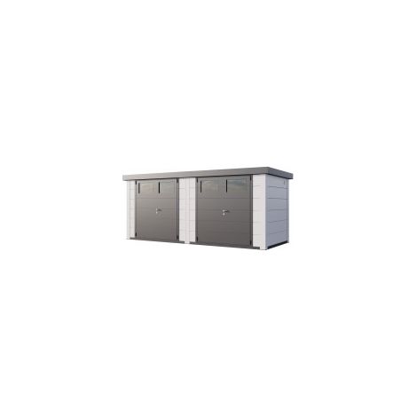 CASETA METALICA JARDIN NOVO HABITAT NH13 DOBLE BLANCA (1/5)