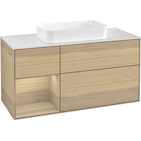 Villeroy & Boch G291PCPC Armoire sous-vasque Finion G29 (1/2)