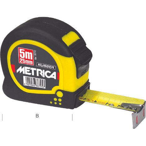 METRE RUBAN RUBBER T.3MX16+CR.CAOU METRICA - 08793 (1/4)