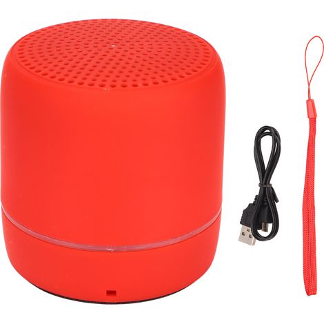 Enceinte Bluetooth 5.0 portable, basse stéréo 280 Hz-16 kHz, mini enceinte de voyage pour l'extérieur