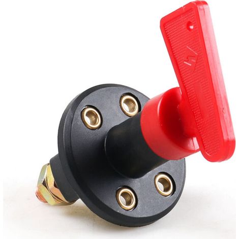 Interruttori batteria universali, isolatori, interruttori generali per batteria, interruttori di interruzione di corrente, isolatori adatti per auto