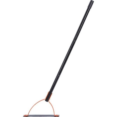 Coupe-Herbe Manuel, Lame Dentelée en Acier au Manganèse 65 Double Tranchant Poignée en Acier Inoxydable Fouet à Gazon, Outil de Désherbage pour Cour Jardins Pelouses (3 sections) (1/5)