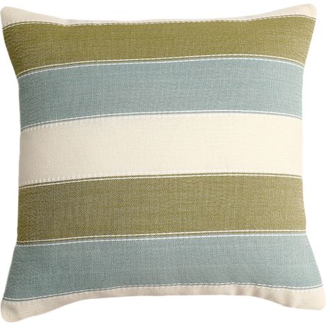 Housse De Coussin - Rayures Géométriques - Coton Lin Imité - Salon Décoration - 1 Pièce (1/5)