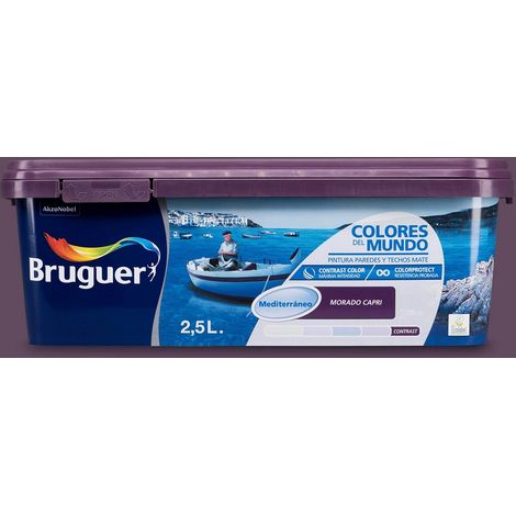 Colori del mondo mediterraneo viola Capri contrasto 2,5l bruguer