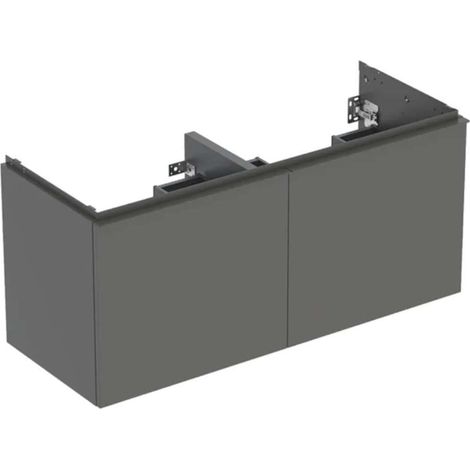 Geberit Acanto meuble sous lavabo double, 2 tiroirs et 2 tiroirs (1/2)