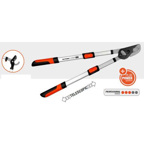 ALTUNA 2-Hand-Schere J502 Teleskop 67-89cm Schnitt 35mm mit Multiplikator