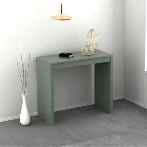 Consolle Pulcinella allungabile colore Verde garda laccato lucido o opaco 3 mt (1/5)