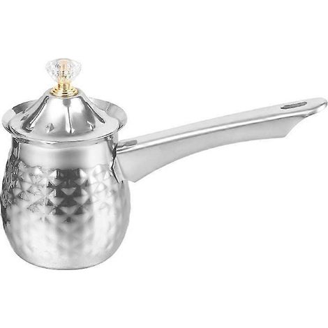Turkish cafetière copper café thé fabricant argent (1/5)