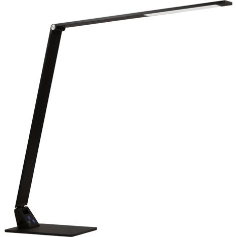 Lampe De Table Led Wasp 12W Noire Avec Réglage Tactile Luminosité Et Température De Couleur Cct 3000K-5000K Sélectionnable - Code 3265-30-101 (1/3)