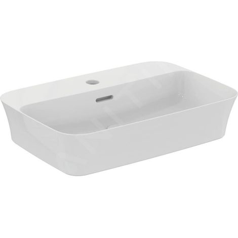 IDEAL STANDARD E2077MA Cuve Ipalyss, 1 trou, avec trop-plein (1/5)
