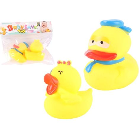 Paquete de 2 patitos de baño