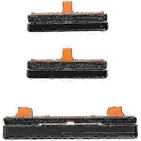(Style A) Lot de 3 boutons latéraux OEM (sans logo) pour Samsung Galaxy S9 G960/S9+ G965 (1/5)