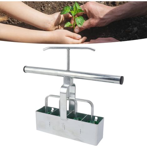 Machine à planter manuelle à poignée allongée, outil de jardinage (1/5)