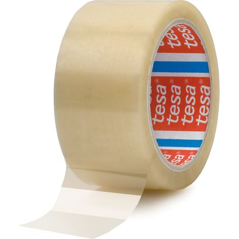 Ruban d'emballage Tesa 64044 PP 75mm x 66m Transparent ( Prix pour Paquet de 24 )