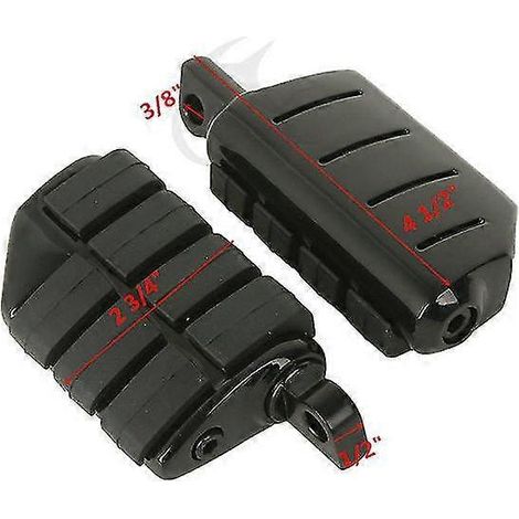 Motorrad-Fußrasten-Halterung für Harley Sportster Iron 883 1200 48 Forty Eight XL1200X Super Low 2014-2020 - 2x Fußrasten (1/5)