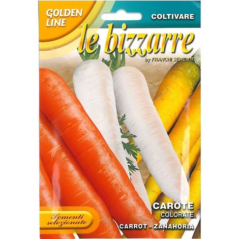 SEMI CAROTE COLORATE LE BIZZARRE FRANCHI SEMENTI