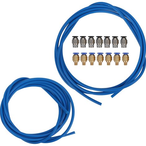 Tube PTFE pour imprimante 3D, connecteurs pneumatiques PC4-M6 et PC4-M10 pour Creality Ender 3 (1/5)