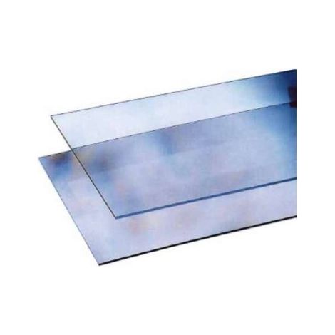 Vetro sintetico bianco opaco lastra cm 50x25