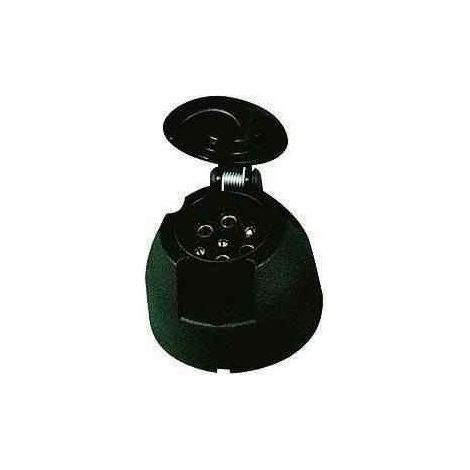 Prise socle 7 broches plastique pour remorque (1/2)