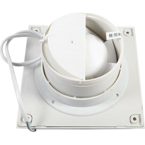 Ventilateur d'extraction pour salle de bain, toilettes, cuisine, fenêtre, fixation murale, 220 V, 15 cm (1/5)