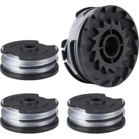 (4 Stück) Nylon-Fadenspulen für LIDL Rasenmäher Akku PRTA 20-Li C3 A1B2 PRT 550 A1 A3 PRT 300 A1 - Ersatzteile - Marke