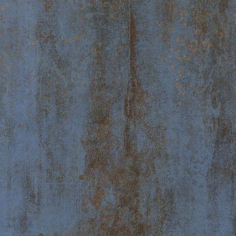 Grès Cérame Effet Métal Ossidato Bleue 80X80 - EFBE058 (Ceramishop.fr) (1/5)