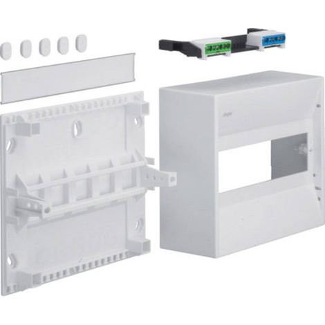 Hager GD110N GD110N Centralino da parete Montaggio esterno, Da parete Contenuto 1 pz.