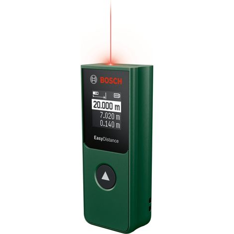 Bosch EasyDistance 20 Distanciómetro Láser Verde Negro