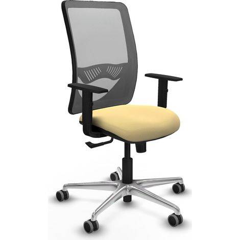 Silla de oficina piqueras y crespo Zulema gris espuma alta densidad (1/2)