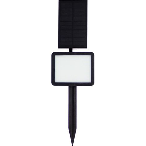Xanlite – Borne LED solaire 200 lumens – Intensité lumineuse réglable – Indice de protection IP44 – Autonomie 14h – Fixation au sol ou murale – APPS200