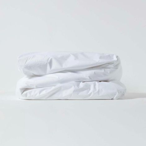 HOMESCAPES Waterproof Duvet Protector, Double