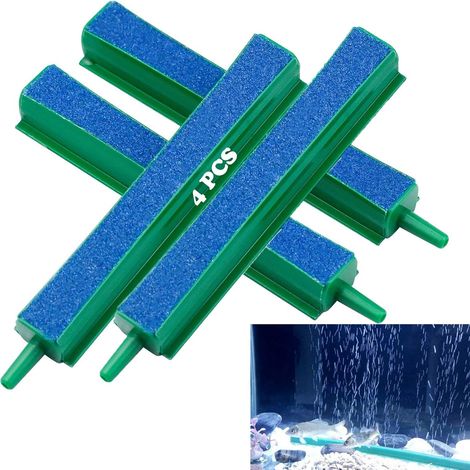 Pierre à air pour aquarium Pierre à air bleue pour poissons d'aquarium Pierre à air pour aquarium Pierre à air pour aquarium de haute qualité Bâton de pompe à oxygène 11,6 cm 2 pièces 21,6 cm 2 pièces (1/5)